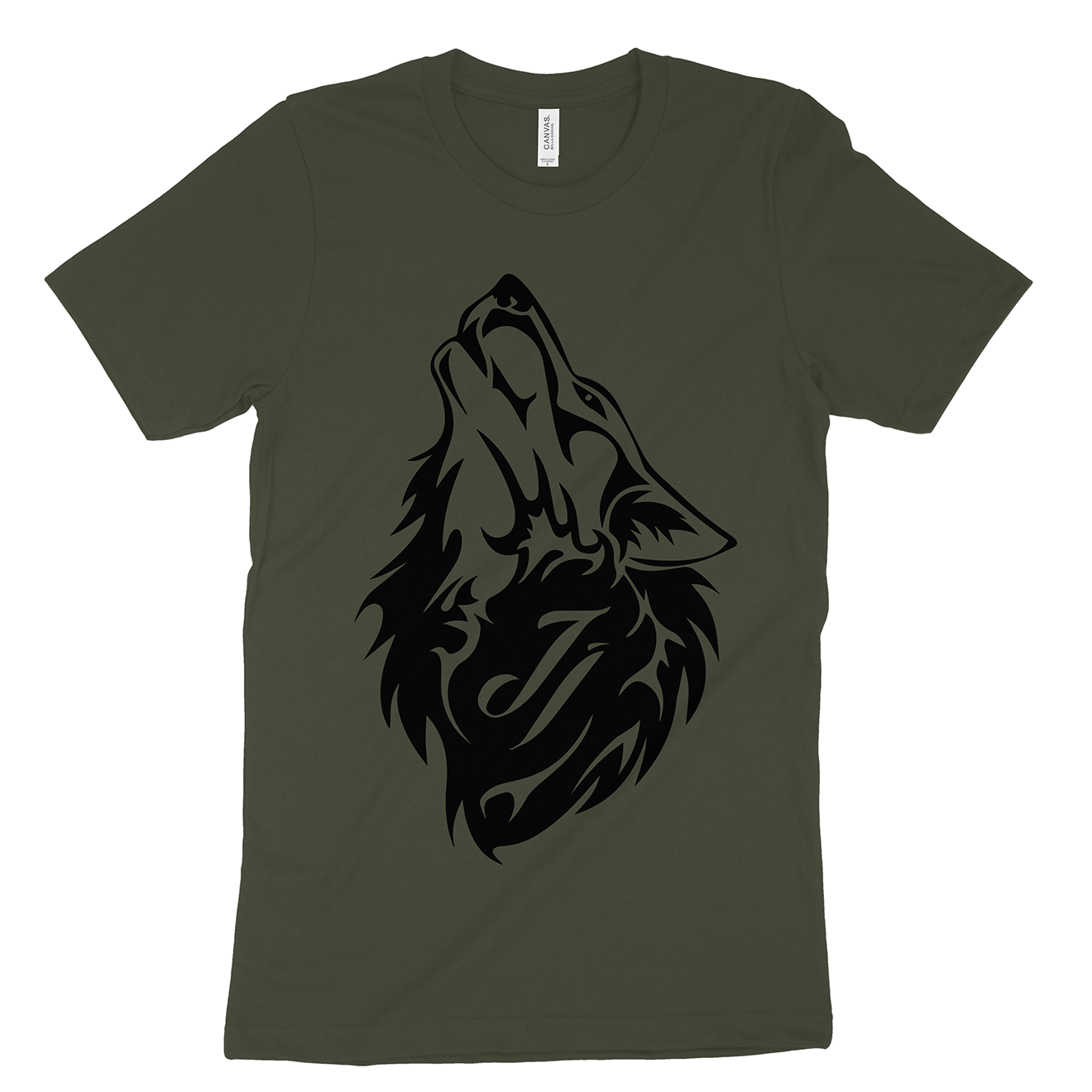 JI Logo Dark Olive T Shirt