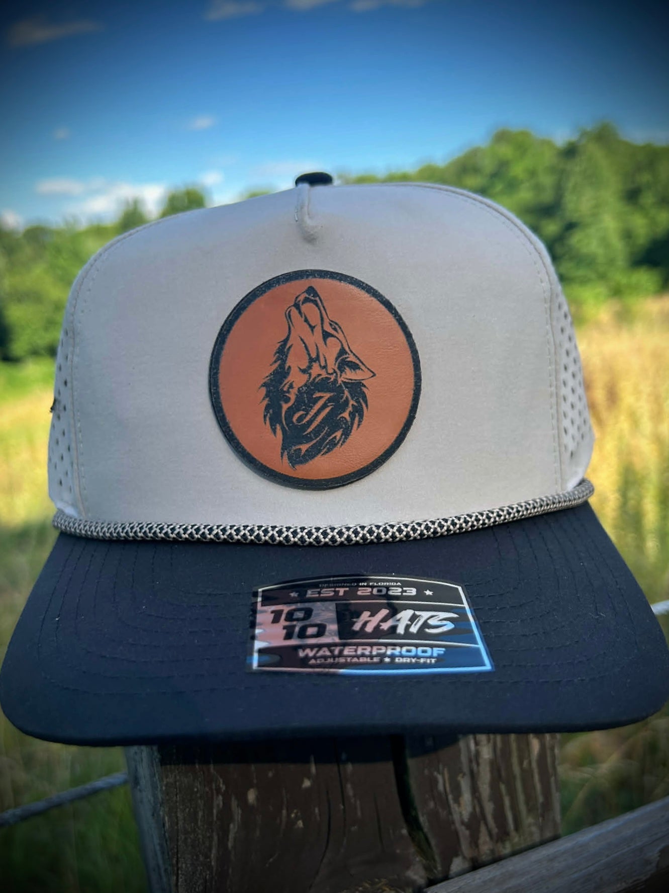 Leather Patch Hat