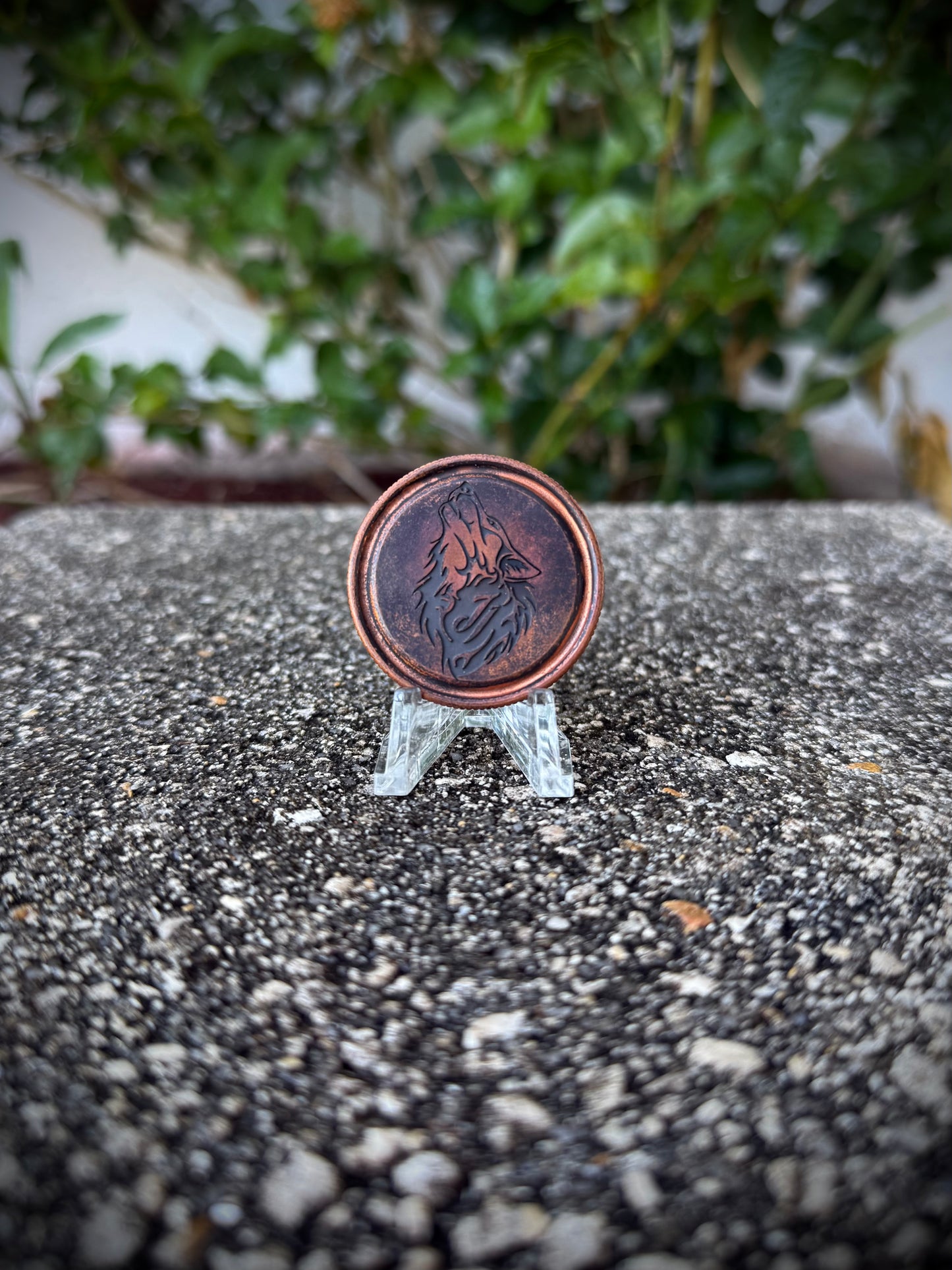 Distressed Copper Coin (Thick) 38mm